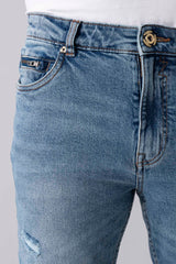 Carrot Fit Blue Jeans