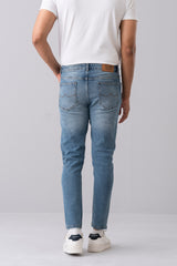 Carrot Fit Blue Jeans