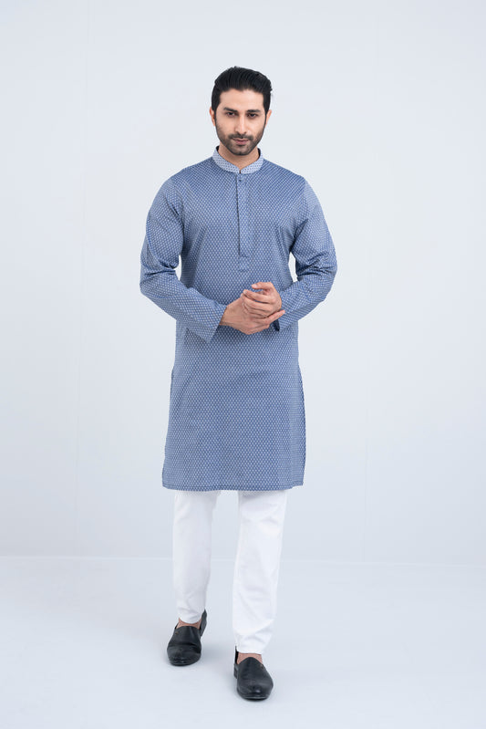 Slim Fit Cotton Panjabi