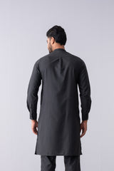 Regular Fit Embroidered Semi-Formal Kurta Set