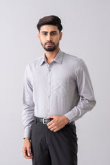 Regular Fit Micro-Printed Templeton Formal Shirt