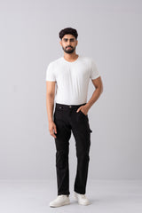 Straight Fit Fashion Trousers