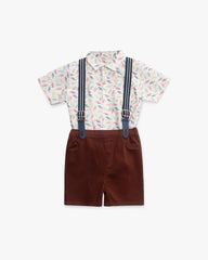 Newborn Boys' Suspender (6-18 Months)