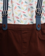 Newborn Boys' Suspender (6-18 Months)