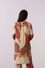 Smart Fit Digital Printed Two-Piece Ethnic Set