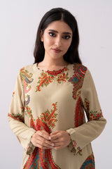 Smart Fit Digital Printed Two-Piece Ethnic Set