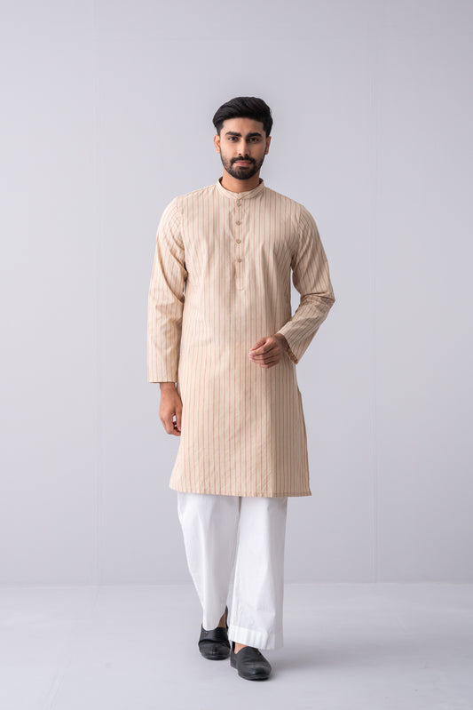 Slim Fit Cotton Panjabi