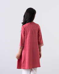 Girls' Embroidered Ethnic Kurti (6-8 Years)