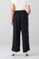 Relaxed Fit Viscose Ethnic Pants