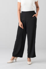Relaxed Fit Viscose Ethnic Pants