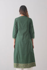 Smart Fit Printed Ethnic Kurta