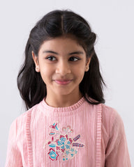 Princess Embroidered Ethnic Top (6-8 Years)
