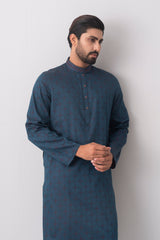 Regular Fit Embroidered Semi-Formal Panjabi
