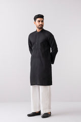 Regular Fit Embroidered Semi-Formal Panjabi