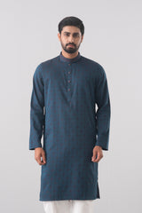 Regular Fit Embroidered Semi-Formal Panjabi