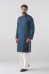 Regular Fit Embroidered Semi-Formal Panjabi
