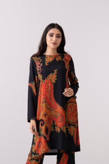 Smart Fit Digital Printed Two-Piece Ethnic Set
