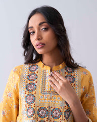 Smart Fit Embroidered One-Piece Ethnic Kurta