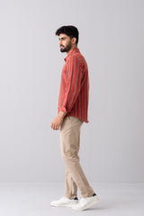 Regular Fit Solid Chinos
