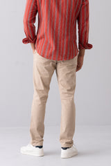 Regular Fit Solid Chinos