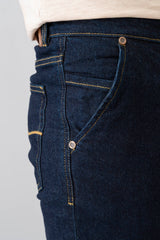 Straight Fit Raw Jeans