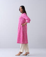 Smart Fit Printed One-Piece Ethnic Kurta