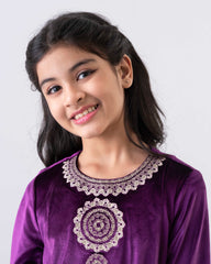 Princess Embroidered Ethnic Top (2-4 Years)