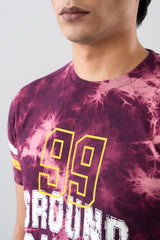 Regular Fit Tie-Dye Printed T-Shirt
