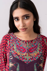 Smart Fit Embroidered Viscose Ethnic Kurta