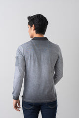 Regular Fit Cold Dye Polo Shirt