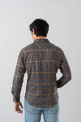 Slim Fit Printed Casual Shirt