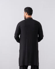 Regular Fit Embroidered Semi-Formal Kabli Set