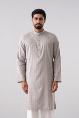 Regular Fit Embroidered Semi-Formal Panjabi