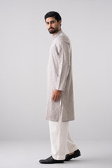 Regular Fit Embroidered Semi-Formal Panjabi