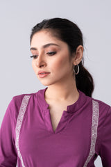 Relaxed Fit Short-Length Knit Top