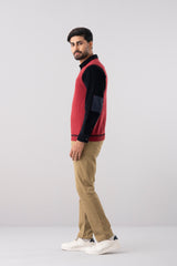 Regular Fit Single Jersey Sweater Vest