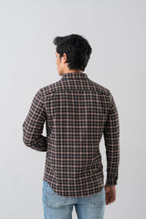 Regular Fit Checkered Casual Shirt