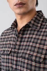 Regular Fit Checkered Casual Shirt