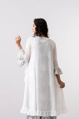 Smart Fit Embroidered Three-Piece Ethnic Set