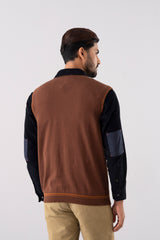 Regular Fit Single Jersey Sweater Vest