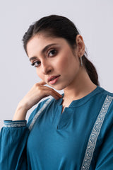 Relaxed Fit Short-Length Knit Top