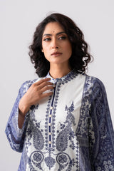 Smart Fit Embroidered Lawn Kurta