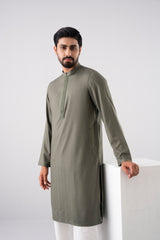 Regular Fit Embroidered Semi-Formal Panjabi