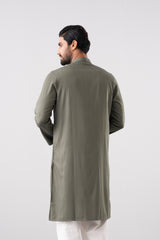 Regular Fit Embroidered Semi-Formal Panjabi