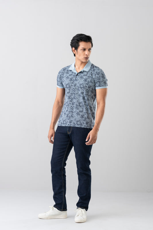 Regular Fit Single Mercerized Polo Shirt