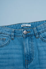 Junior Girls' Denim Bottom (10-14 Years)