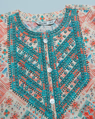 Junior Girls' Ethnic Top (10-14 Years)