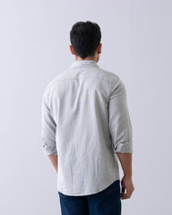 Regular Fit Solid Casual Shirt