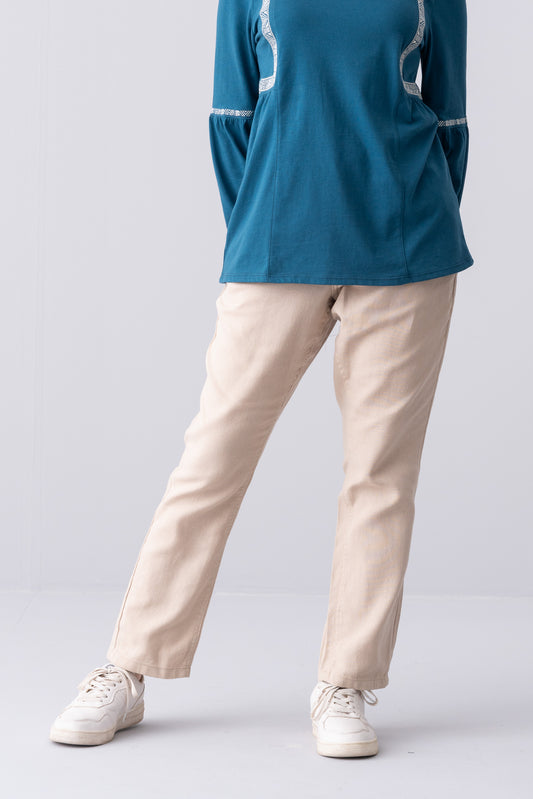 Regular Fit Twill Pants