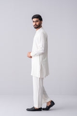 Regular Fit Blended Fabric Formal Kurta Set
